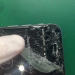 iPhone6ガラスめくれ修理