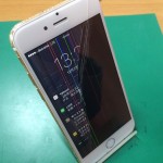 iPhone6液晶割れ