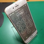 iPhone６ガラス割れ画像