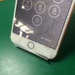 iPhone6Plusガラス割れ2